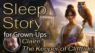 Sleep Story for Grown Ups to Help You Relax (with Waves): The Story of Claire