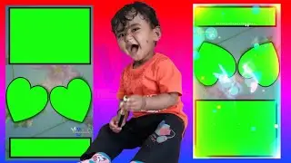 New greenscreen puzzle effect || multiple videos editing||msg creation