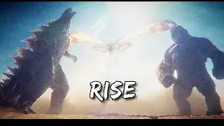 Godzilla x Kong: The New Empire Music Video •Rise• Skillet