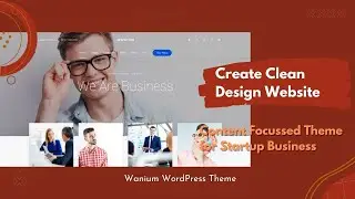 Clean Design Business Website | Eye-Catching Elegant Layout | Wanium Multi Concept WordPress Theme