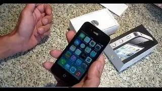 Восстановленный Айфон iPhone 4 оригинал с Алиэкспресс из Китая.