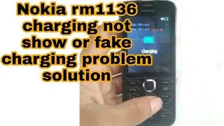 Nokia rm 1136  charging jumper solution / Nokia rm1136 charging not show  Nokia rm1136 fake charging