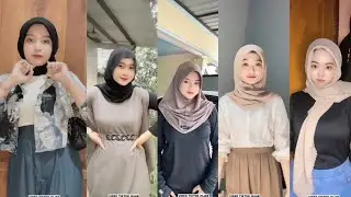 VIDEO TIKTOK CEWEK HIJAB CANTIK ‼️