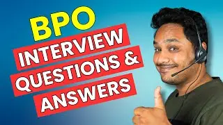 Bpo Interview Questions And Answers For Freshers - Call Center Job Interview