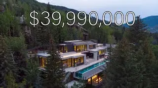 Touring a $40,000,000 State of the Art Property on Vail Mountain