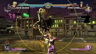 Jojo's Bizarre Adventure: All Star Battle R - Giorno combo