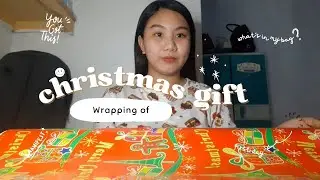 Wrapping of Christmas gift 2022