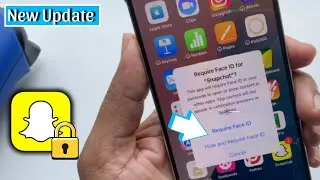 How To Lock Snapchat On iPhone With Face ID & Passcode (2024 UPDATED)