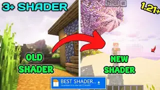 Top 3+ Best Shader For Minecraft PE 1.21+ [Patched] New Best Shader For MCPE Low End Device | 4 GB