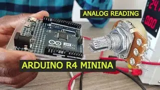 Arduino Uno R4 Minima - Analog Readings 