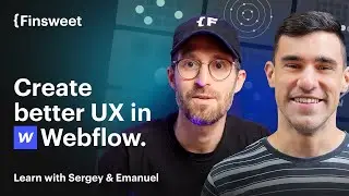 Create better experiences in Webflow