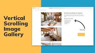 Scrolling Image Gallery - Elementor Pro Tutorial