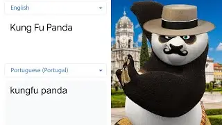 Kung Fu Panda in different languages meme