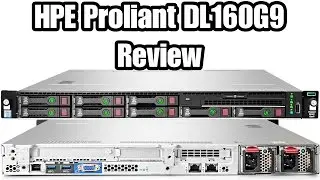 HPE Proliant DL160G9 обзор, memory upgrade, ILO installation