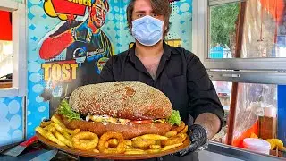 6 KİŞİLİK 2,5 KG HAMBURGER+PATATES+İÇECEK+TATLI DAHİL İNANILMAZ FİYATA | Adana Sokak Lezzetleri