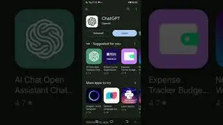 chatGPT APP is Available now ! 