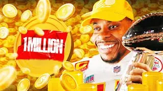 ONLY Using One Millions Coins, WIN A Superbowl .. Madden 24