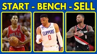 START, BENCH, TRADE | Build Your NBA team! | Fun NBA Challenge 2024