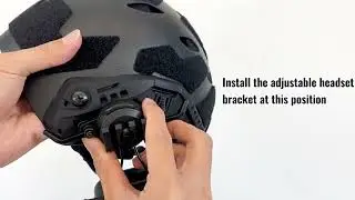 Кріплення для активних навушників на шолом OX HORN HEADSET BRACKET