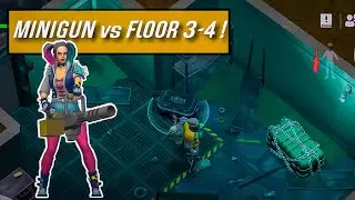 MINIGUN vs BUNKER ALFA - FLOOR 3 - 4 ! Last Day On Earth Survival