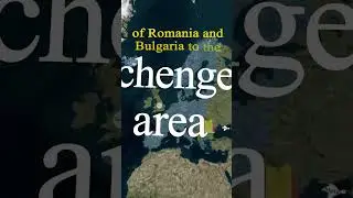 Why were Romania and Bulgaria not allowed to join the Schengen area?  #shorts #maps #geopolitics