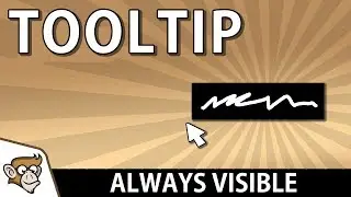 How to make a Tooltip: Always Visible (Unity Tutorial for Beginners)