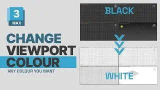 How to Change Viewport Background Colour in 3ds Max