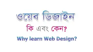 What is Web Design & Development | ওয়েব ডিজাইন কি এবং কেন শিখবেন?