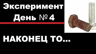 Масло и эстеры. Значительные изменения состояния деталей в нашем эксперименте.