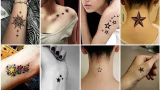 30+ Simple & Beautiful Star Tattoos For Girls 2024 | Latest Star Tattoo's For Women | Tattoo Designs