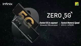 Infinix ZERO 5G - Fastest 5G Smartphone in segment with Dimensity 900 Processor