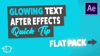 Highlight Text Wipe - After Effects Tutorial Quick Tip
