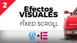 EFECTOS Visuales ELEMENTOR #2 - FIXED SCROLL BACKGROUND