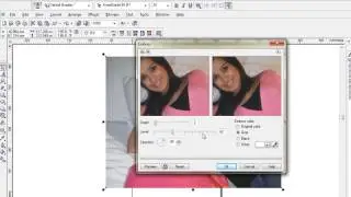 How to Put 3D Emboss  Effect on Image in CorelDraw