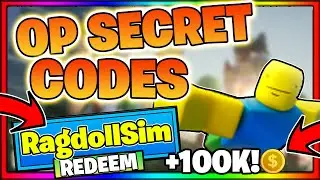 (2021) ALL NEW OP SECRET CODES! Roblox Ragdoll Simulator 2