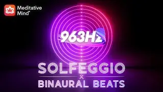 963Hz + 3.2Hz δ BRAIN WAVES 》God's Own Frequency 》Binaural Beats ft. 963 Hz