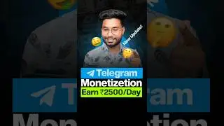 telegram channel monetization | telegram channel monetize kaise kare | telegram monetization