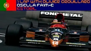 1990 Portuguese GP Olivier Grouillard Osella FA1M-E (Qualifying run)