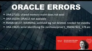 ORA-01034: Oracle not available || ORA-19625: error identifying file || RMAN-08137: Warning:  Archiv