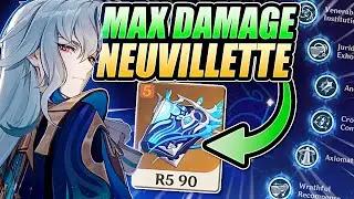 MAXED C6R5 Neuvillette is ABSOLUTELY BROKEN in Genshin Impact