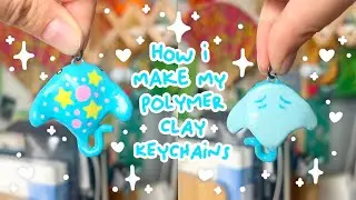 How I Make Polymer Clay Keychains at Home for Friends