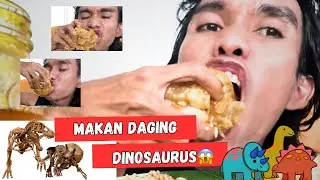 MAKAN DAGING DINOSAURUS 😱