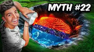 Busting Minecraft Myths In Real Life!