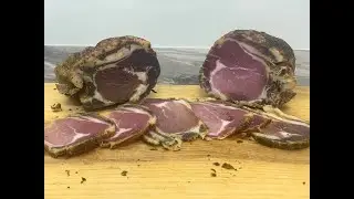 Коппа, вяленая свиная шея в домашних условиях за 6 недель, coppa