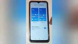 How to change navigation button in redmi 8a,change navigation button setting