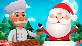 Santa, Do you know The Muffin Man? 🎄🤔 | Kinderwood Kids Songs