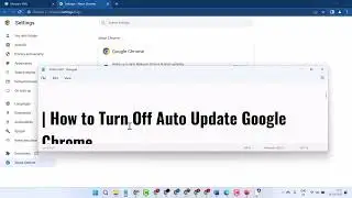 How to Turn Off Auto Update Google Chrome