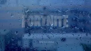 OG FORTNITE LOFI RAIN THEME | 3 Hours for chill or study