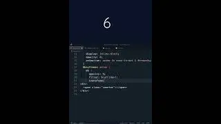 Countdown Animation in HTML/CSS/JS #shorts