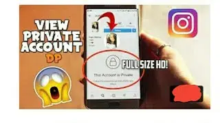 How to hack Instagram profile picture?